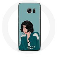 Maniacase Hoesje voor Samsung Galaxy S6 inktvis spel Kang Sae Byeok nr 067
