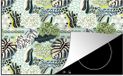 Merkloos KitchenYeah® Inductie beschermer 77x51 cm - Jungle