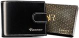 Rovicky Petite portefeuille en cuir pour homme avec technologie RFID