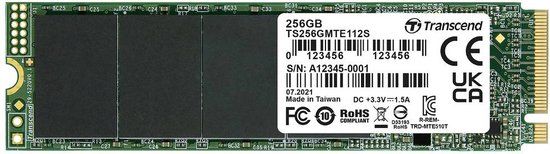 Transcend 112S 256 GB NVMe/PCIe M.2 SSD 2280