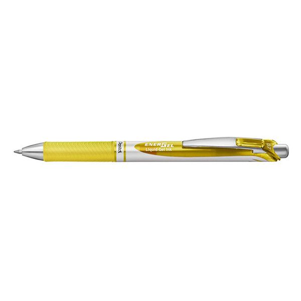 Pentel EnerGel BL-77 Gel Pen 0.7mm Geel