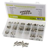 SeKi Glazen zekering, 160 stuks, assortiment