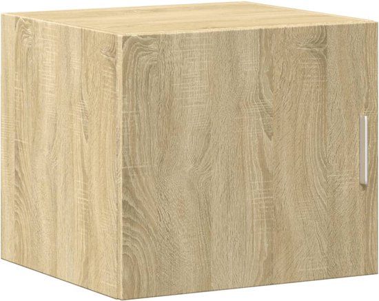 vidaXL Wandkast 45x42,5x40 cm bewerkt hout sonoma eikenkleurig