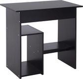 Homcom Computertafel bureau kantoortafel speeltafel PC-tafel zwart