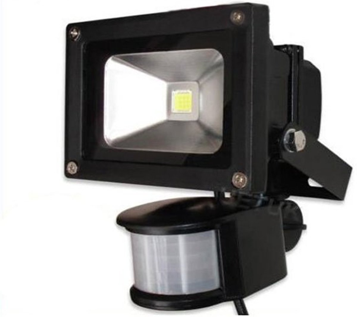 Groenovatie LED Breedstraler 10W Waterdicht IP65 Neutraal Wit, Sensor