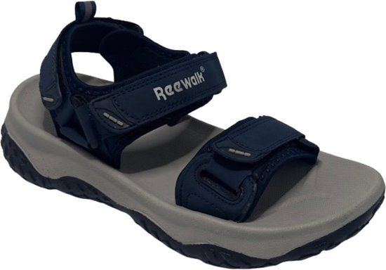 Hitman Schoenen Reewalk® Heren Sandalen - Blauw - Maat 43 - Memory Foam Voetbed - Heren Sandalen