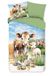 Pure Dekbedovertrek Boerderijdieren - 1 Persoons 140x200/220 cm - Multi - Microvezel