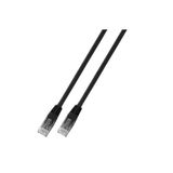 EFB Elektronik 2m Cat6 Netzwerkkabel Schwarz U/UTP