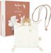 Kaloo Home - Babygeschenkset - Knuffeldoekje en ketting - Kleur crème