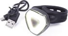 Benson Lampe de vélo LED rechargeable par USB - étanche à l'eau de pluie - blanc