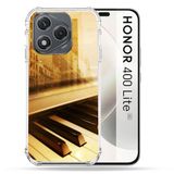 Cokitec Versterkte hoes voor Honor 400 Lite 5G Retro Piano Muziek