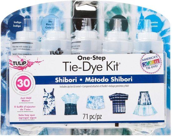 Tulip One-Step Tie Dye - Tie Dye Kit 5 Colors Shibori