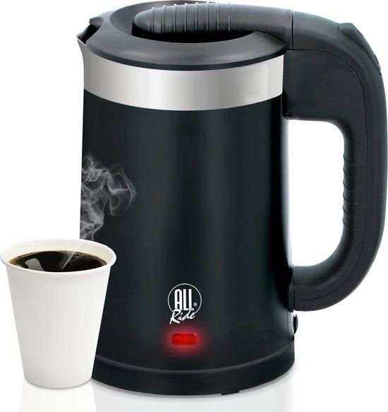 All Ride Waterkoker - 0,5L - 24V - Zwart