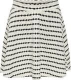 ONLY ONLEVA STRIPE SKATER SKIRT CS JRS Meisjes Rokken Wit Gestreept Polyester/Katoen Lente/Zomer 2025