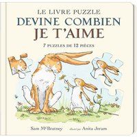 L'école des loisirs DEVINE COMBIEN JE T'AIME - LIVRE-PUZZLE