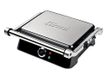 Girmi BS44 Grillpan met petravera-effect, behuizing van roestvrij staal, platen 29,3 x 23 cm