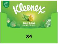 Kleenex 4 x 64 stuks Tissues Balsam 3-laags