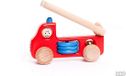 Bajo Voiture de pompier en bois Luxe - 15 cm