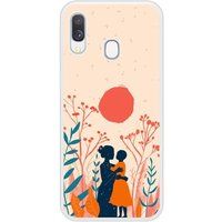 Samsung Galaxy A40 Souffle de tendresse Verstevigd hoesje met sublimatie bedrukking