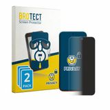 BROTECT - privacy screenprotector voor Huawei Pura 90 Pro Max - Folie Beschermfolie Blauwlichtfilter 2 Stuks