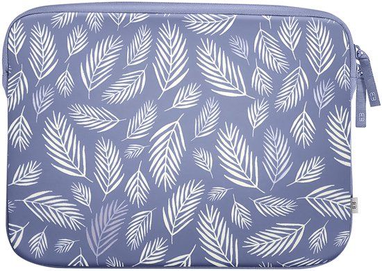 MW MW-410170 laptoptas 33 cm (13") Opbergmap/sleeve Lila, Wit