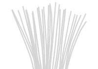 INNSPIRO Pijpenreiniger, chenille, wit, 4 mm x 30 cm, 50 stuks