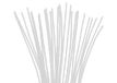 INNSPIRO Pijpenreiniger, chenille, wit, 4 mm x 30 cm, 50 stuks