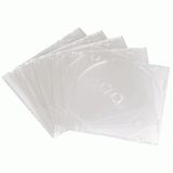Hama CD Slim Empty Box - 10 Pack - Transparent