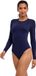 FALKE Cotton Essential Crew Classic Body femme bleu - taille XS