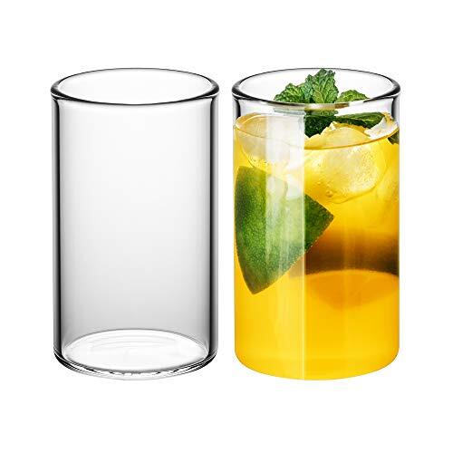 GAIWAN ICEGOLD330: hoogwaardige drinkglazen, 330 ml, set van 2, vaatwasmachinebestendig