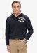 Superdry Vintage Athletic sweatshirt met halve knoopsluiting Heren Eclipse Navy S
