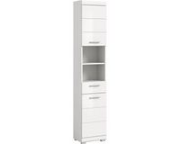 Xonox.Home Hoge kast Scout wit imitatie 37x191x31 cm