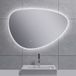 Wiesbaden Uovo Miroir de salle de bain avec LED
