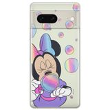 ERT GROUP mobiel telefoonhoesje voor Google PIXEL 7 origineel en officieel erkend Disney patroon Minnie 052 optimaal aangepast aan de vorm van de mobiele telefoon, gedeeltelijk bedrukt