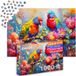 Enjoy Puzzle legpuzzel tropische vogels 1000 stukjes kleurrijk.