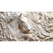 Papier peint panoramique cheval 3D 390cm x 219cm