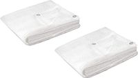 Kippen 6057H – verpakking met 2 stuks netzeil, transparant, afmetingen 1,5 x 2 m, gewicht 130 g/m²