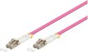 Microconnect Glasvezel kabel 50 m LSZH OM4 LC ST/UPS Roze