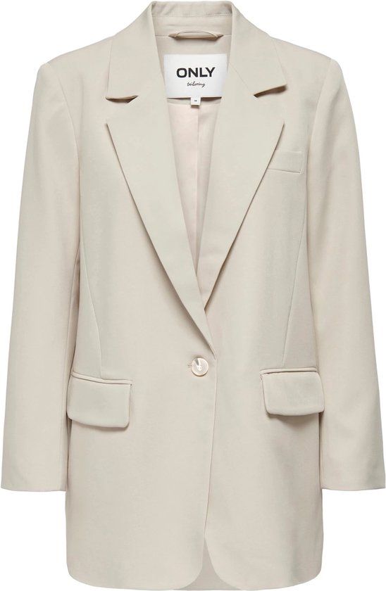 ONLY ONLLANA-BERRY L/S OVS BLAZER TLR NOOS Dames Blazer - Maat 38 - Pumice Stone