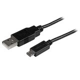 StarTech.com 2 m Micro USB-oplaadkabel voor Android smartphones en tablets - USB A naar Micro B kabel/datakabel/aansluitkabel