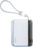 Sharge Flow Go - Batterie externe - 10000 mAh - 22.5W - Blanc