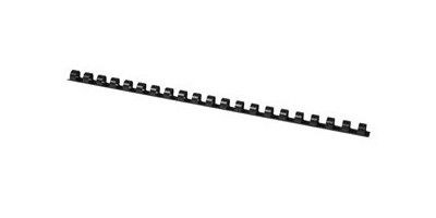 Q-CONNECT Plastic Binding Combs - 10mm - Black - 100 pcs