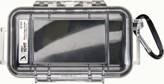 Peli Case 1015 Micro Zwart/Transparant