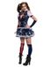 Rubie's Officiële Harley Quinn Batman Arkham dameskostuum voor volwassenen, large