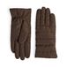 Markberg handschoenen Alberte donkerbruin