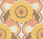 A.S. Création Retro Chic Vliesbehang Bloemen Meerkleurig 53cm x 8.5m