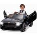 Élégant Bacalar Voiture Électrique Enfant 12v De Élégant Bacalar Sous Licence, 1 Place - Télécommande Parentale 2,4 Ghz - Portes Ciseaux, Suspension, 3 Vitesses, Led, Klaxon, Mp3 Usb/aux/sans Fil - Couleur: Noir