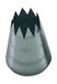 Silikomart 43.385.99.0000 BS108 - STAR STAINLESS STEEL TIPS VOOR PIPING BAG ø8 MM