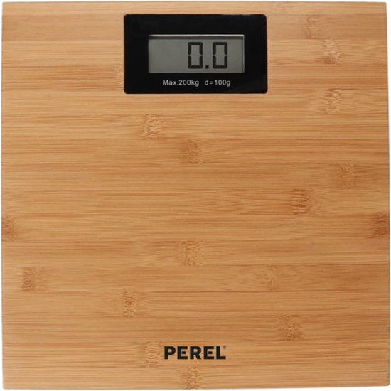Perel DIGITALE PERSONENWEEGSCHAAL - 200 kg / 100 g