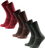 DANISH ENDURANCE Wandelsokken - Ademend Merino Wol met Blarenbescherming - Unisex - 3 Paar - Maat 35-38
